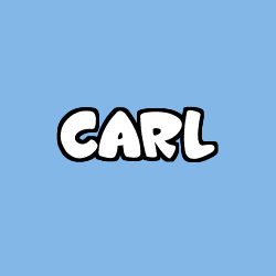 Coloriage prénom CARL