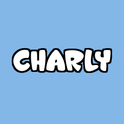 Coloriage prénom CHARLY