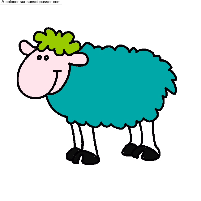 Coloriage Mouton