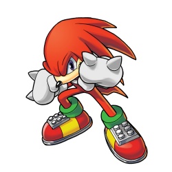 Coloriages Knuckles