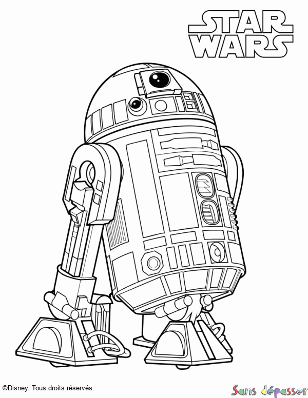 Coloriage R2-D2