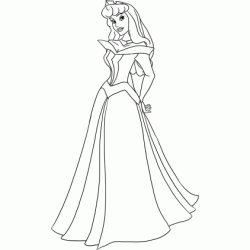 Coloriage Aurore