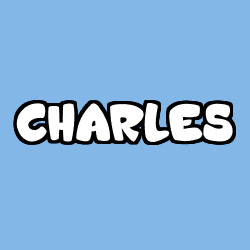 Coloriage prénom CHARLES