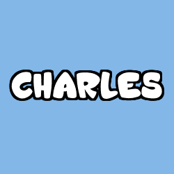 Coloriage pr&eacute;nom CHARLES
