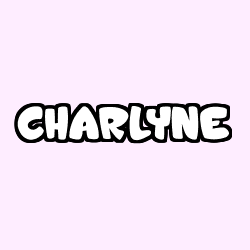 Coloriage prénom CHARLYNE