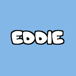 Coloriage pr&eacute;nom EDDIE