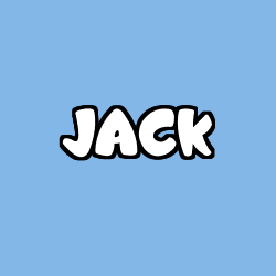 Coloriage prénom JACK