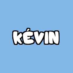 Coloriage pr&eacute;nom K&Eacute;VIN