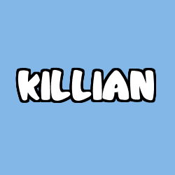Coloriage prénom KILLIAN