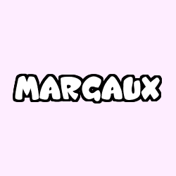 Coloriage prénom MARGAUX
