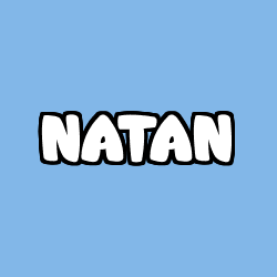 Coloriage prénom NATAN