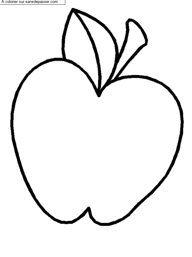 Pomme de reinette et pomme d'api par un invit&eacute;
