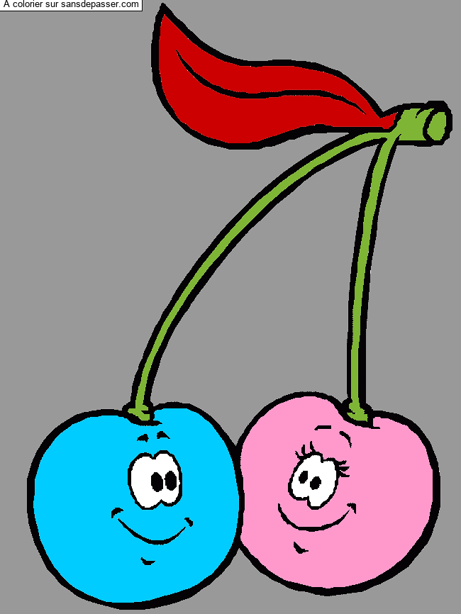 Cerises amoureuses par Enamlr