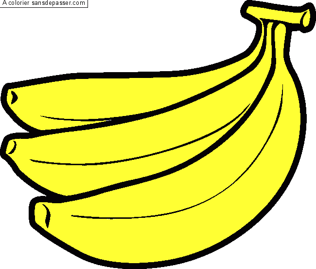Trois bananes  par un invit&eacute;