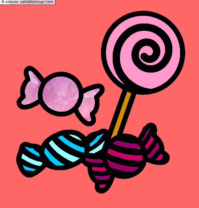 Bonbons et sucettes par Electra3000