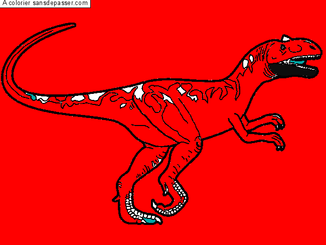 Allosaurus par un invit&eacute;