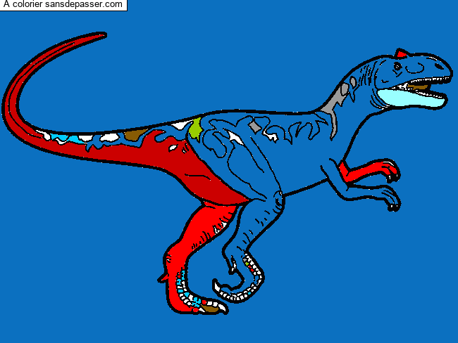 Allosaurus par un invit&eacute;