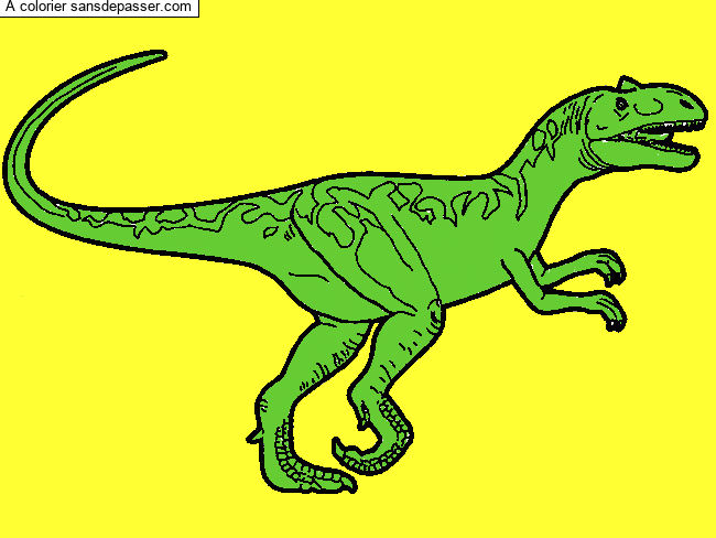 Allosaurus par un invit&eacute;