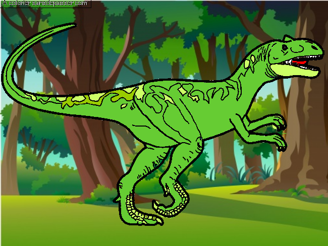 Allosaurus par un invité