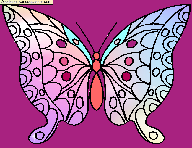 Coloriage Joli papillon