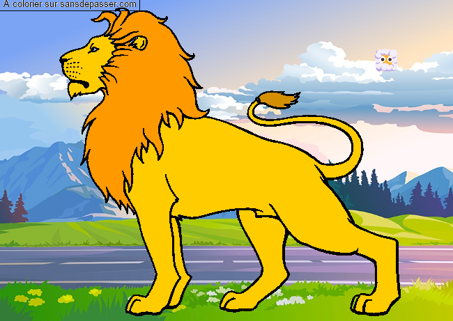 Lion majestueux par lise50