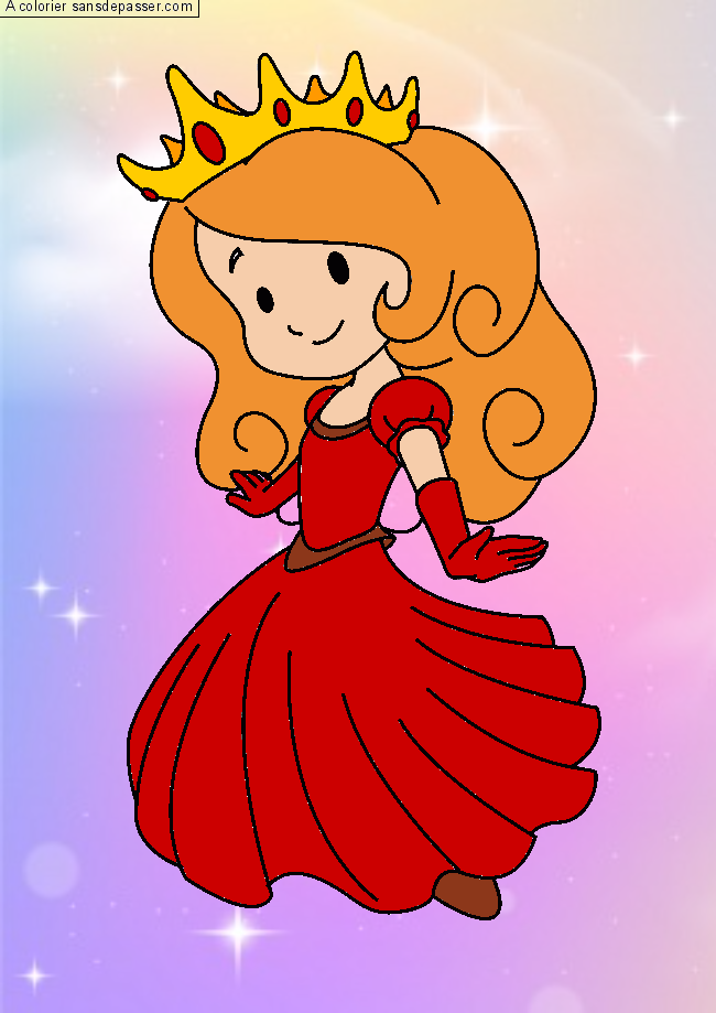 Princesse souriante par Loanne