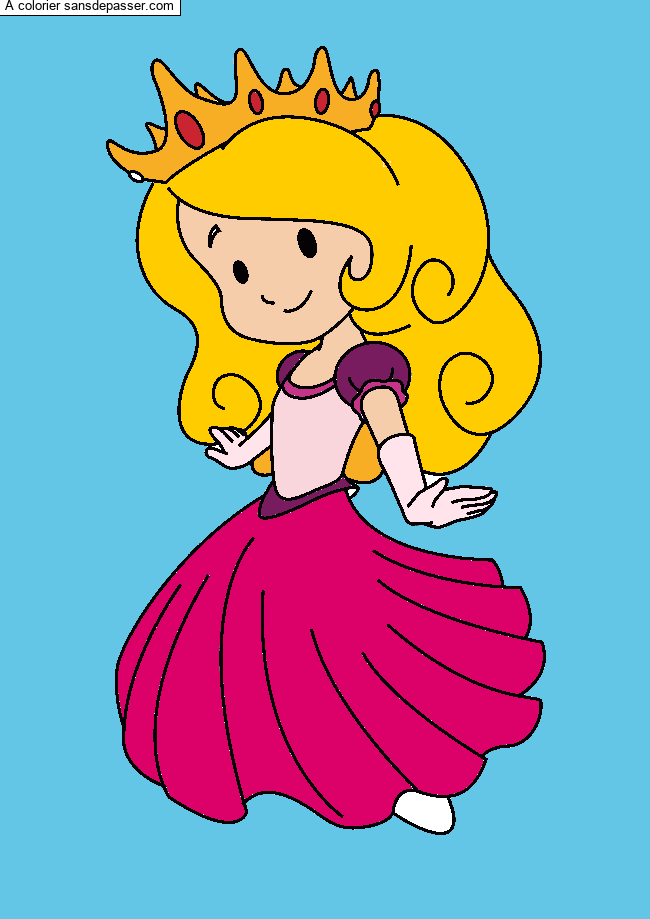 Princesse souriante par giulia