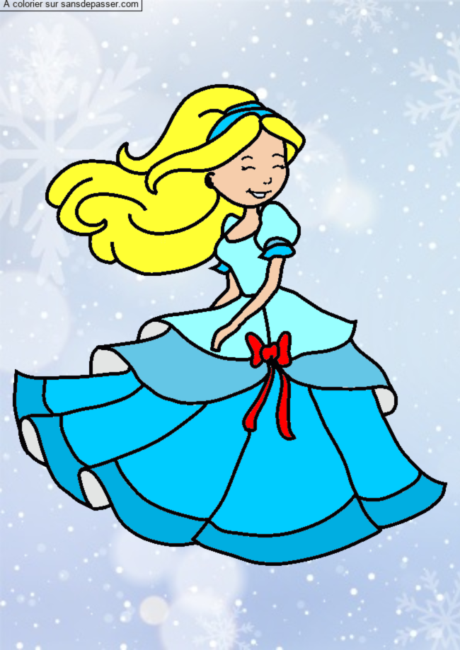 Princesse qui danse par Iris