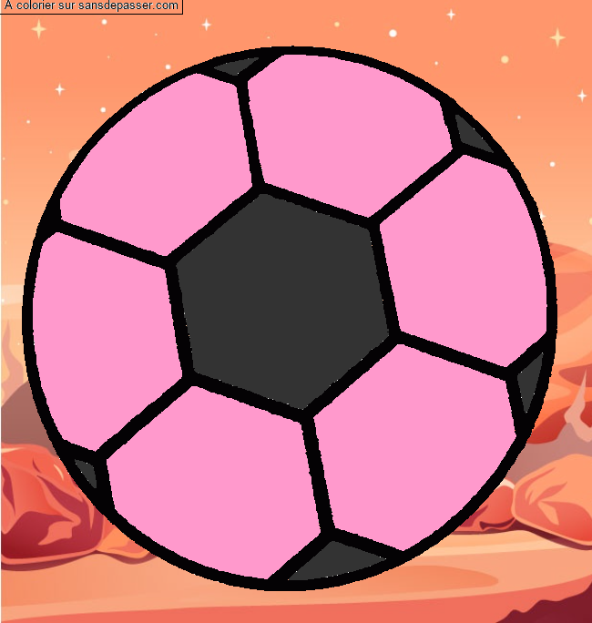 Ballon de foot par Pinpomme2014