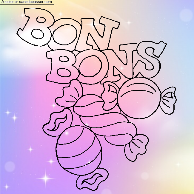 Bonbons par un invit&eacute;