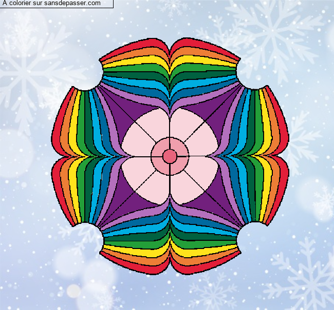 Mandala 1 par un invit&eacute;