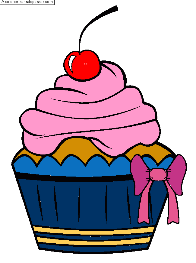 Cupcake &agrave; la cerise par Ruth sipa