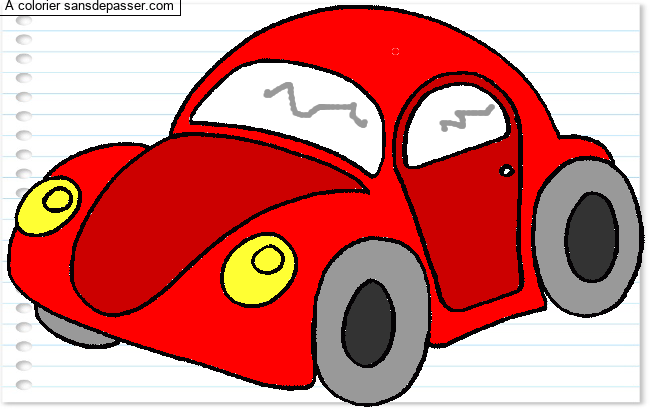 Petite voiture par un invit&eacute;