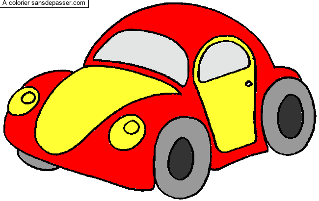 Petite voiture par un invit&eacute;