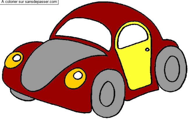 Petite voiture par un invit&eacute;