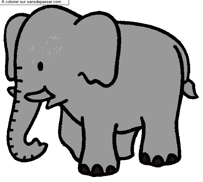 &Eacute;l&eacute;phant par un invit&eacute;