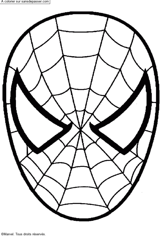 Masque de Spiderman par un invit&eacute;