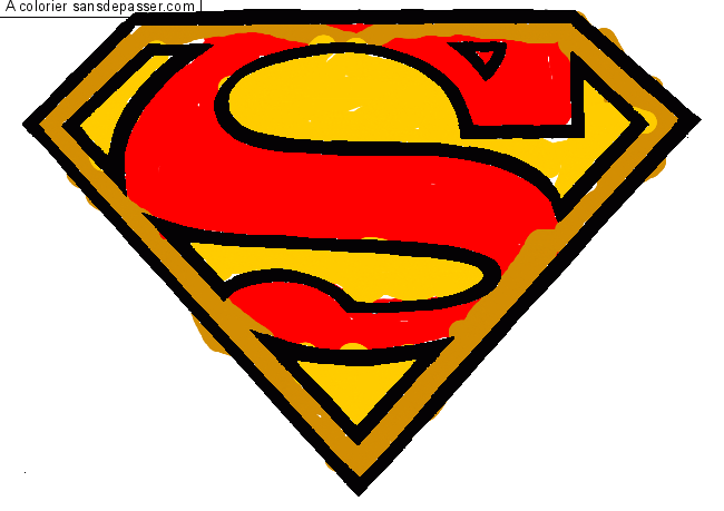 Logo Superman par hasan