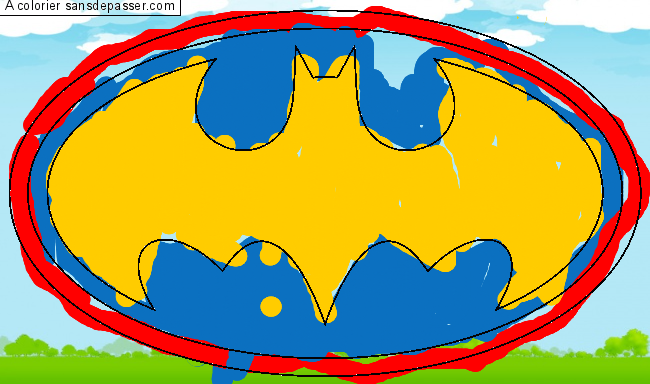 Logo Batman par hasan