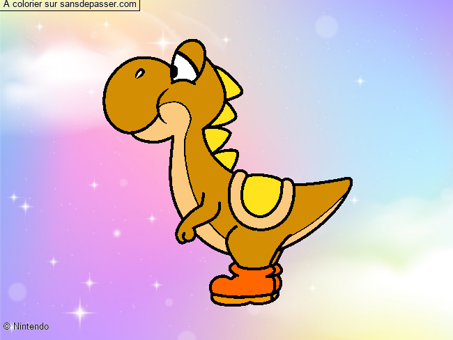 Yoshi de profil par un invit&eacute;