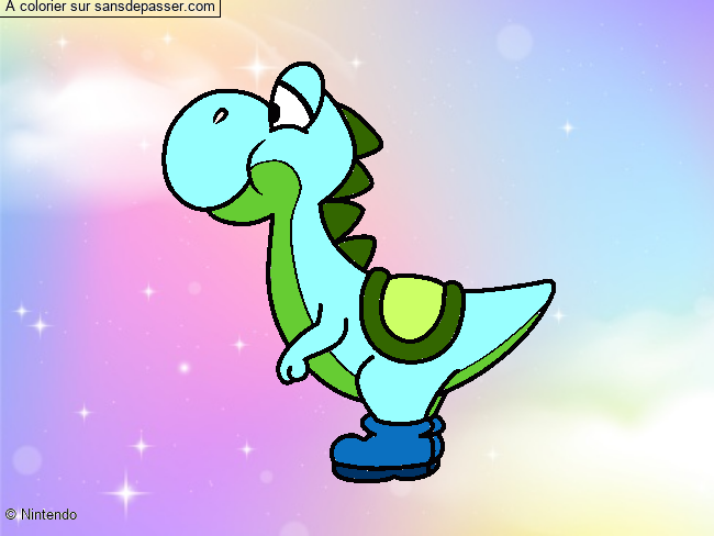 Yoshi de profil par un invit&eacute;
