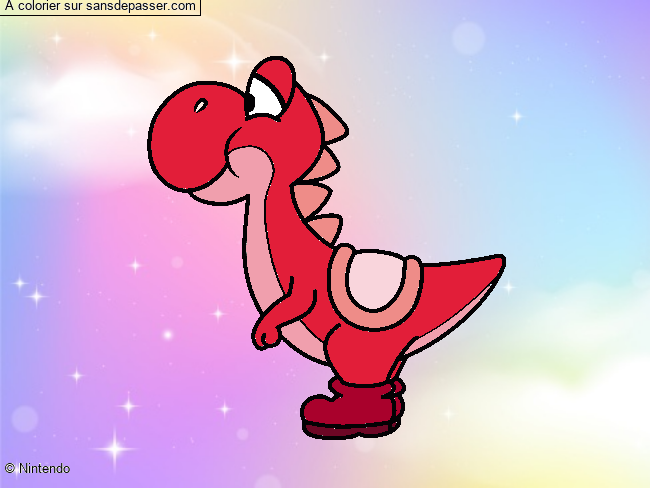 Yoshi de profil par un invit&eacute;