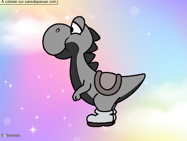 Yoshi de profil par un invit&eacute;