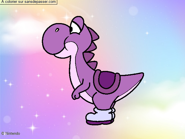 Yoshi de profil par un invit&eacute;