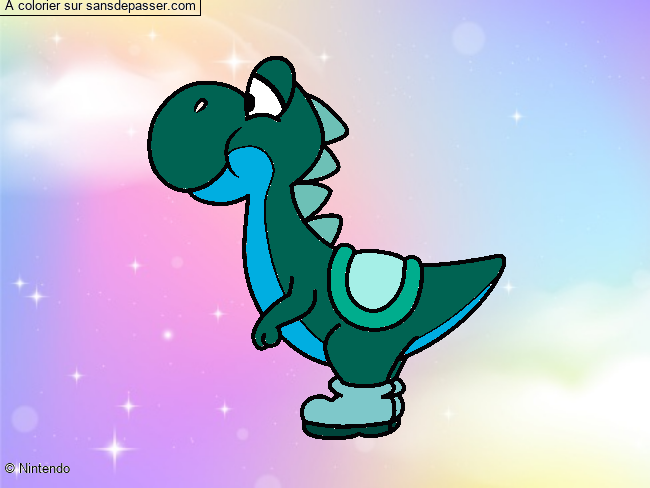 Yoshi de profil par un invit&eacute;