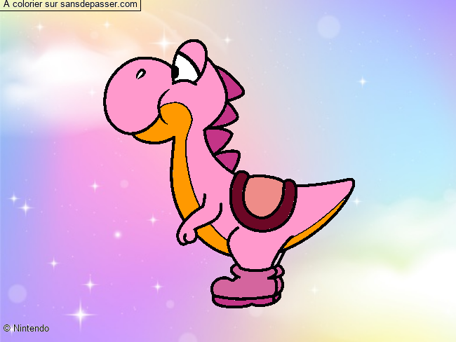 Yoshi de profil par un invit&eacute;