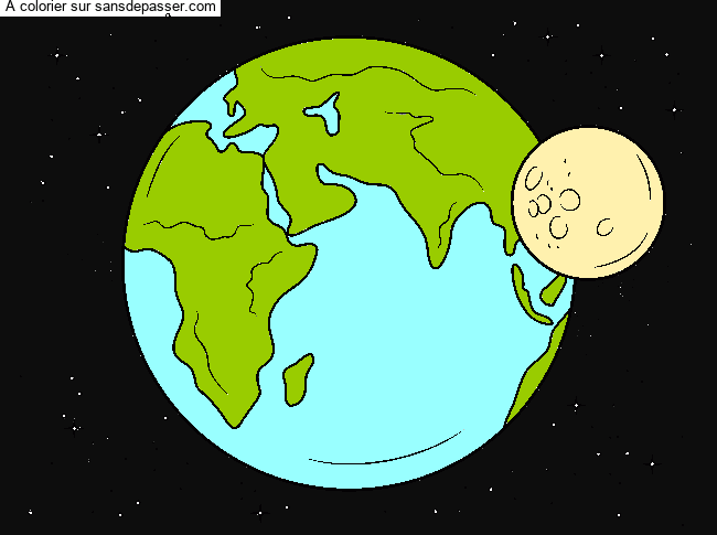 De la Terre &agrave; la Lune par un invit&eacute;