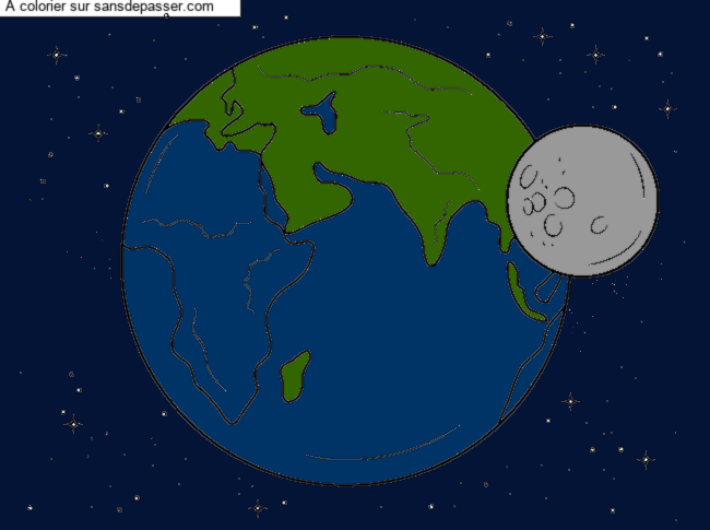 De la Terre &agrave; la Lune par un invit&eacute;