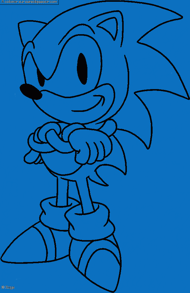 Sonic par Axoul01