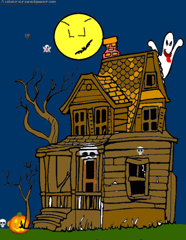 Maison hant&eacute;e par un invit&eacute;